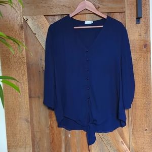 Blouse - Dark Blue - NWOT